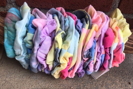 2 Pack Tie Dye Scrunchies